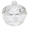 Crystal Octagon Dappendish/with Glass Lid/Octagonal