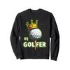#1 GOLFER Golf Ball Crown Sweatshirt