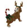 WhimsiClay Dash the Reindeer Dog