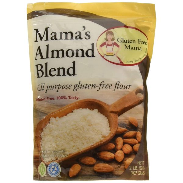 Gluten Free Mama’s: Almond Blend Flour - Gluten Free Flour - - Non-Gritty Texture - Great Flavor for Recipes - Certified Gluten Free Ingredients - All Purpose - Safe for Celiac Diet