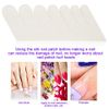 VOBOR Silk Nail Wrap Adhesive silk nail cover Nail Wrapping Silk for Nail Protection Adhesive silk nail cover for Nail Art 6Pcs