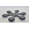 Southern 鉄器 Rocks Casting Pot Insole Trivet (Small) Black