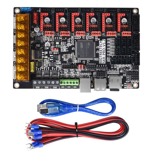 BIGTREETECH SKR Pro v1.2 32bit Control Board high-Frequency 3D Printer Motherboard, Support TMC5160, TMC2208, TMC2130, TFT28, TFT32, TFT35, 12864LCD ect.