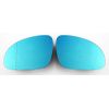 Spiegelgläser Links+Rechts Asphärisch Blau Set