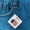 Azeeda 'Singing Cat Trio' Keyring Tape Measure/Spirit Level Tool (KM00039236)