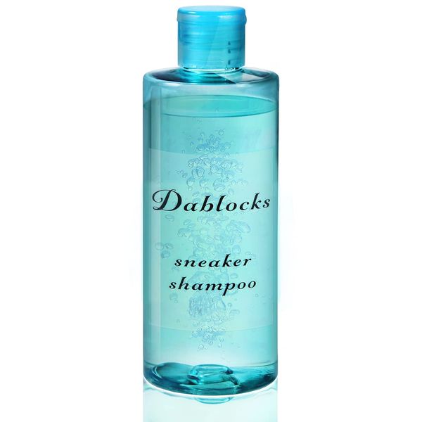 DABLOCKS Sneakers Cleaner, Shoe Detergent, Stain Remover, Compatible with Various Materials, Bottle (light blue)