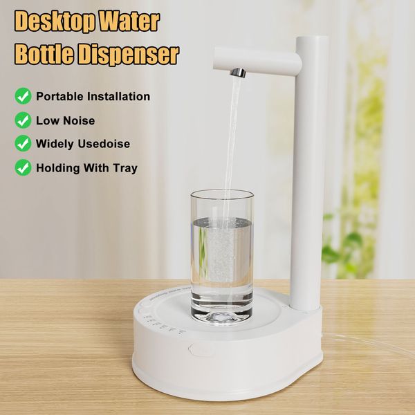 Portable electric water dispenser pump desktop water dispenser