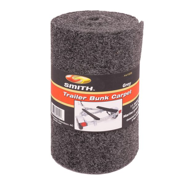 CE Smith Trailer 11372 Carpet Roll, 11" x 12', Grey- Replacement Parts and Accessories for your Ski Boat, Fishing Boat or Sailboat Trailer