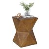 Contemporary Lightweight Concrete Accent Side Table Coffee End Table In/ Outdoor