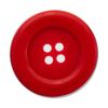 Big Red Button Sewing Stitch Design PopSockets Swappable PopGrip