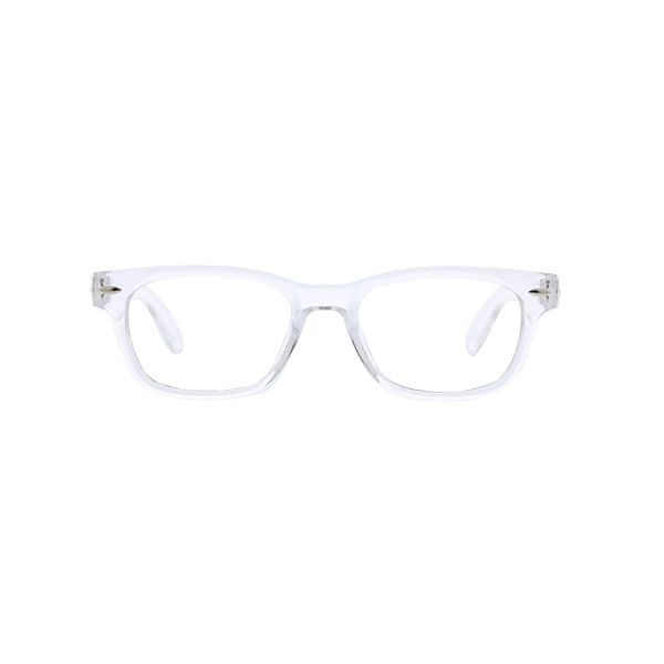 Peepers by PeeperSpecs Clark Blue Light Blocking Reading Glasses, Clear +2.50