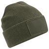 Beechfield Removable Patch Thinsulate™ Beanie - Cuffed Design - French Navy