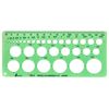 sinwa測定 Template Circle Ruler Small 66005