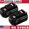 2Pack For Porter Cable PC18B 18V NiCd Battery 4.5Ah PCC489N PC18BLEX Tool Power
