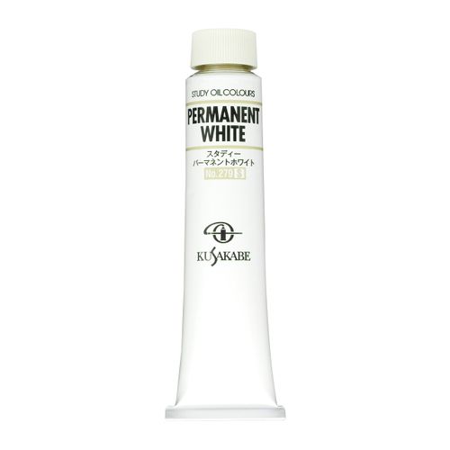 KUSAKABE Study Permanent White Oil Paint, 279, 1.7 fl oz (50 ml) (No. 10)