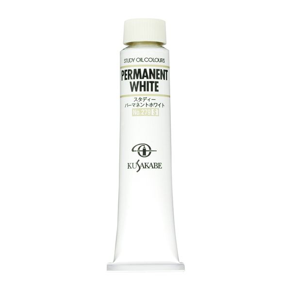 KUSAKABE Study Permanent White Oil Paint, 279, 1.7 fl oz (50 ml) (No. 10)