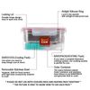 Barocook Rectangular Flameless Cookware System, 28-Ounce