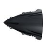 Black Dual Bubble Windshield Windscreen For Yamaha YZF R6 2003-2005 2004 PMMA