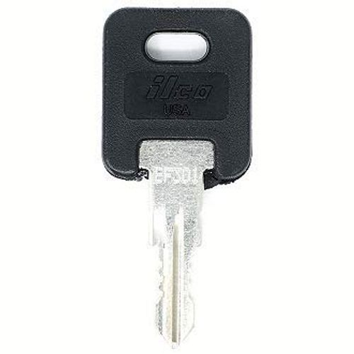 Fastec Industrial EF333 Replacement Keys: 2 Keys