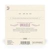 D'Addario Soprano/Concert Ukulele Strings, Fluorocarbon, EJ99SC, 4-String Set, Pack of 1
