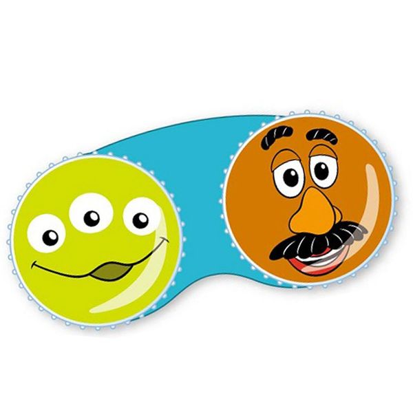 Character Contact Lens Case 06410 Alien & Potato Head, Casual