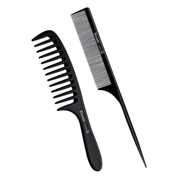 Rikomi Setto A3 Jumbo Comb, Coarse Treatment, Comb, Comb, Coarse, Big Comb, Men's Comb, Hairdresser, Hair Comb, Anti-Static,