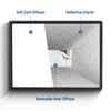 NEEWER Flash Diffuser Light Softbox 5"x 4" Foldable with Storage Pouch Compatible with Godox Yongnuo NEEWER Speedlite