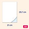 15 Sheets, Printable Vinyl Sticker Paper Waterproof A4, White