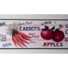 Farming Farm Stand Produce Vegetables Fruit Wallpaper Border …