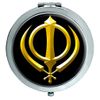 Khanda relief Compact Mirror