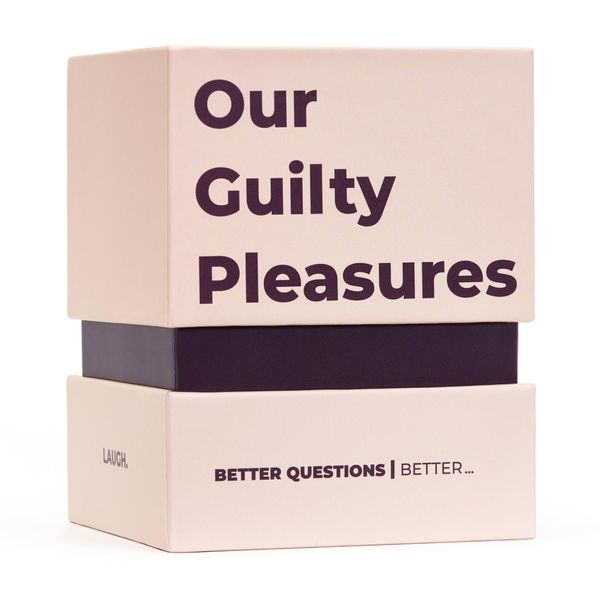 Our Guilty Pleasures Couples Games For Adults - The Best Spicy Conversation Cards - Perfect For Date Night - 120 Cards - 3 Exciting Levels