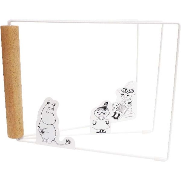 Okato Moomin Dish Towel Hanger Width 11.8 x Depth 11.8 x Height 8.7 inches (30 x 3 x 22 cm)