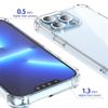 Clear Soft TPU Transparent Case Slim Shockproof Cover for iPhone 14 (6.1")