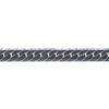 SOLID 925 STERLING SILVER SMOOTH HERRINGBONE CHAIN NECKLACE - 3mm Gauge - 16inch
