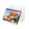Source One Deluxe Clear Acrylic Desk Organizer with Picture or Postcard Display