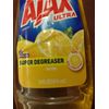 AJAX Super Degreaser Lemon Scented Dish Soap 14 FL OZ.