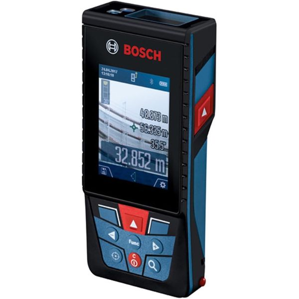 Bosch Professional GLM150C Laser Range Finder, Bluetooth Data Transfer, Surveying Equipment