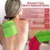 etreetowel Anti-Shrink Korean Asian Exfoliating Bath Washcloths Mitt Scrub for Body washcloth Glove Premium Viscose Rayon Towel (6PACK)