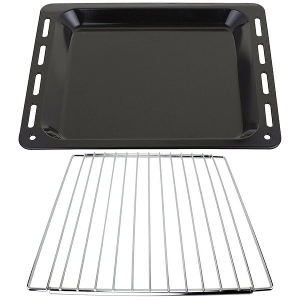 SPARES2GO Baking Tray + Extendable Locking Arm Shelf compatible with Kenwood Oven Cooker