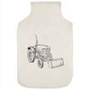 'Tractor with Digger Attachement' Hot Water Bottle Cover (HW00036498)