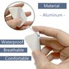 MUROCEA Aluminum Nasal Splints, External Nose Support Protector for Rhinoplasty Septoplasty Sur-Gery, Nose Brace Fracture, ENT, Orthopedic Immobilization, Random Pattern, 5Pcs (S)