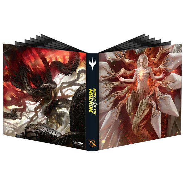 Ultra PRO - March of the Machine 12-Pocket PRO-Binder for Magic: The Gathering - Protect up to 480 Standard Size Cards In Side Loading Pockets, Protect Gaming Cards & Collectible Trading Cards