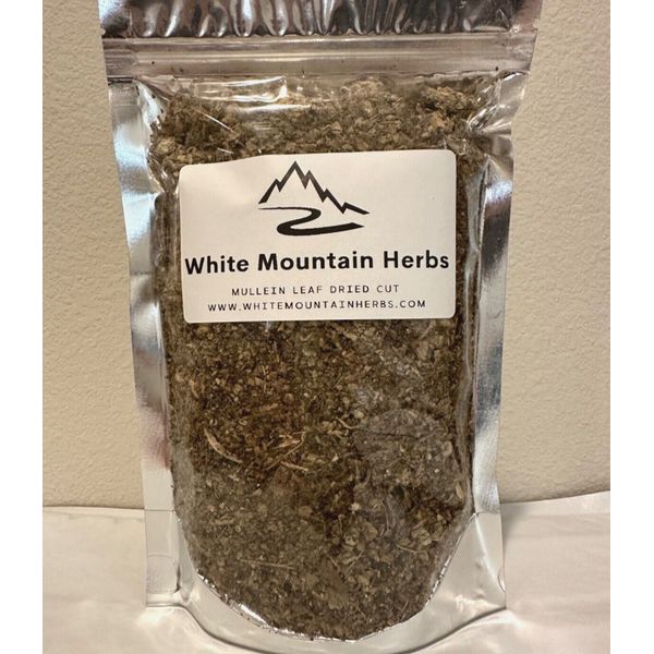 Wild Crafted Mullein Leaf Dried ~ 4 oz. USA Free Ship