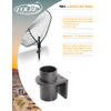 Folbe F001 - Vertical Mount Net & Gaff Holder