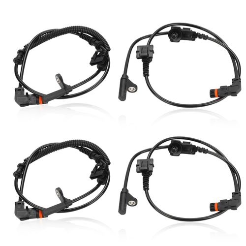 Jovbex 4pcs ABS Wheel Speed Sensor Front Left or Right Compatible with Dodge Charger Challenger Magnum 2006 2007 2008 2009, Chrysler 300-2005 to 2010 Replacement for 4779244AC 4779247AA