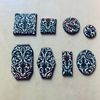 Small Beveled Edge Shape Cutters Set of 8 for Polymer Clay Poly-Tools Geometric