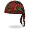 Hot Leathers HWH1119 Roses Headwrap - One Size Fits Most