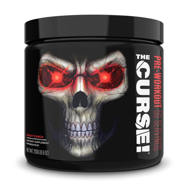 JNX SPORTS The Curse! Pre Workout Powder Increases Blood Flow, Boosts Strength and Energy, Improves Exercise Performance with Creatine … (Fruit Punch)