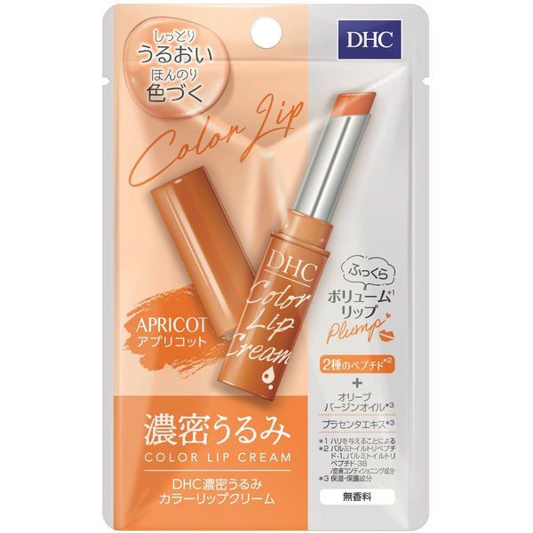 《DHC》 Dense moisture color lip cream apricot 1.5g