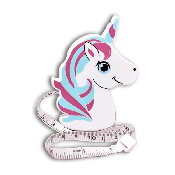 Groves Retractable Unicorn Tape Measure (Pink)